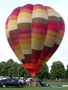 G-BSMK hot air balloon. Photograph by Balloon Spotters Archive