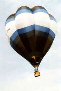 G-BSMS hot air balloon. Photograph by Bill Teasdale