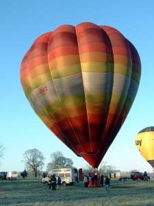 G-BSNZ hot air balloon. Photograph by Balloon Spotters Archive