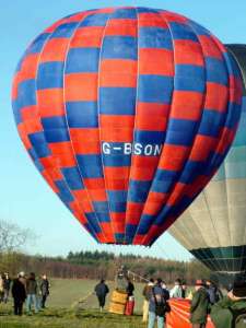 G-BSON hot air balloon. Photograph by Balloon Spotters Archive