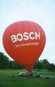 G-BSSU hot air balloon. Photograph by Mel Kirby