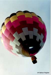 G-BSTK hot air balloon. Photograph by G Duke