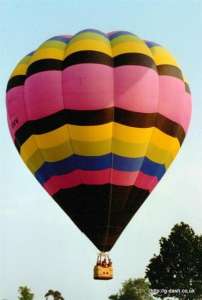 G-BSWW hot air balloon. Photograph by G Duke