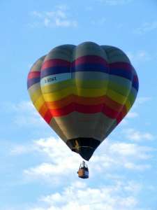 G-BSWX hot air balloon. Photograph by Balloon Spotters Archive