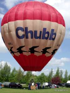 G-BSYJ hot air balloon. Photograph by Balloon Spotters Archive