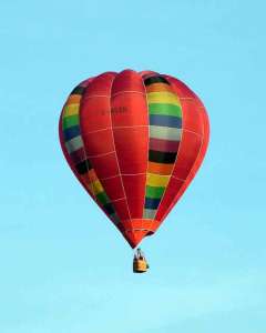 G-BSZH hot air balloon. Photograph by Balloon Spotters Archive