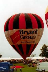 G-BSZY hot air balloon. Photograph by G Duke