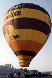 G-BTAN hot air balloon. Photograph by Bill Teasdale