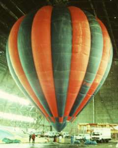 G-BTAO hot air balloon. Photograph by Chris Lane