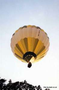 G-BTCM hot air balloon. Photograph by G Duke