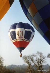 G-BTCV hot air balloon. Photograph by G Duke