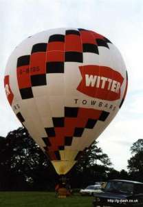 G-BTDS hot air balloon. Photograph by G Duke
