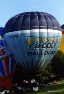 G-BTEH hot air balloon. Photograph by G Duke