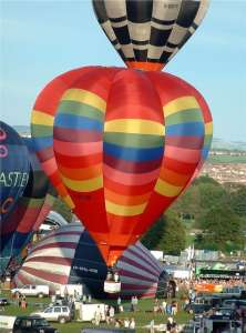 G-BTHF hot air balloon. Photograph by Balloon Spotters Archive