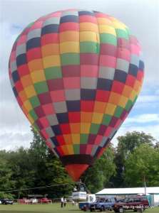 G-BTHX hot air balloon. Photograph by Mark Neal