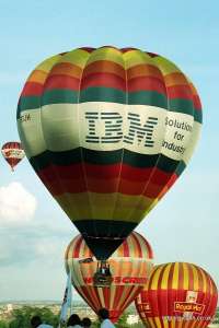 G-BTJH hot air balloon. Photograph by Mike Clarke