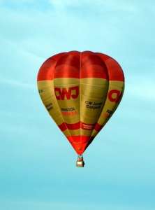 G-BTJU hot air balloon. Photograph by Balloon Spotters Archive