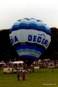 G-BTKW hot air balloon. Photograph by Balloon Spotters Archive