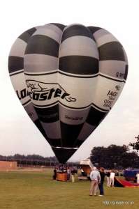G-BTKZ hot air balloon. Photograph by Mike Clarke