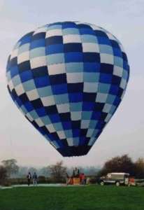 G-BTLO hot air balloon. Photograph by Mel Kirby
