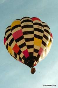 G-BTME hot air balloon. Photograph by G Duke