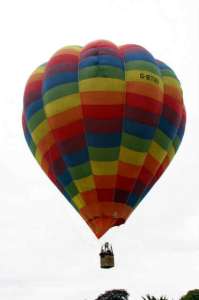 G-BTOU hot air balloon. Photograph by Bill Teasdale