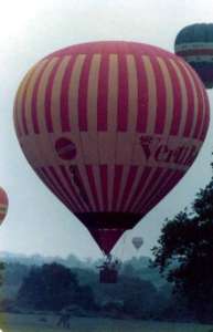 G-BTOY hot air balloon. Photograph by Bill Teasdale