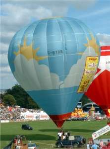 G-BTRN hot air balloon. Photograph by Balloon Spotters Archive