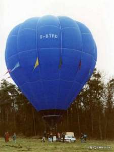 G-BTRO hot air balloon. Photograph by G Duke