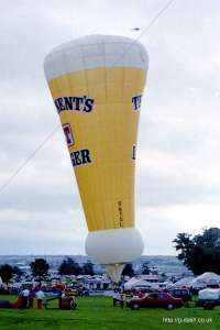 G-BTSL hot air balloon. Photograph by Mike Clarke