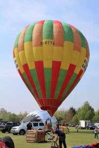 G-BTTS hot air balloon. Photograph by G Bann