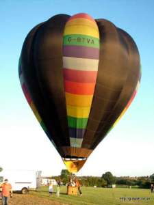 G-BTVA hot air balloon. Photograph by Balloon Spotters Archive