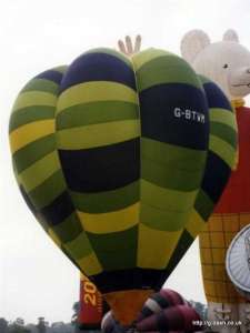 G-BTWM hot air balloon. Photograph by G Duke