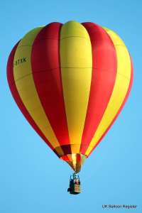 G-BTXK hot air balloon. Photograph by Balloon Spotters Archive