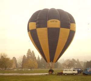 G-BTXS hot air balloon. Photograph by Dave Barker
