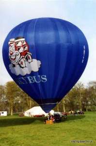 G-BTYD hot air balloon. Photograph by G Duke