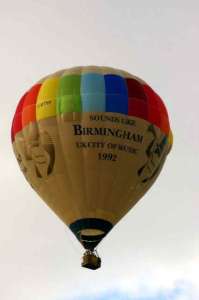 G-BTYF hot air balloon. Photograph by Bill Teasdale