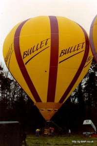 G-BTZR hot air balloon. Photograph by G Duke