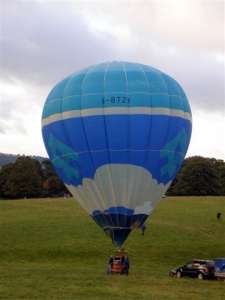 G-BTZY hot air balloon. Photograph by Mark Stelling