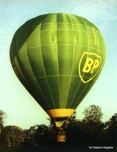 G-BUAE hot air balloon. Photograph by Michael Clarke
