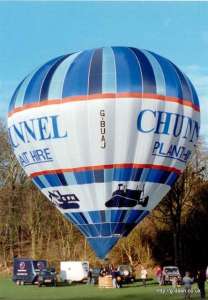 G-BUAJ hot air balloon. Photograph by Balloon Spotters Archive