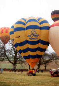 G-BUAM hot air balloon. Photograph by Balloon Spotters Archive
