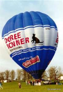 G-BUAY hot air balloon. Photograph by Balloon Spotters Archive