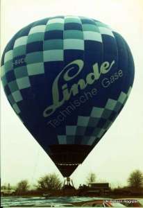 G-BUCE hot air balloon. Photograph by Balloon Spotters Archive