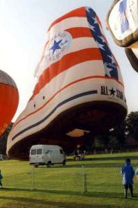 G-BUDN hot air balloon. Photograph by Balloon Spotters Archive