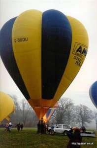 G-BUDU hot air balloon. Photograph by Balloon Spotters Archive