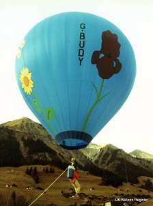 G-BUDY hot air balloon. Photograph by Balloon Spotters Archive