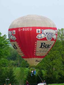 G-BUEU hot air balloon. Photograph by Balloon Spotters Archive