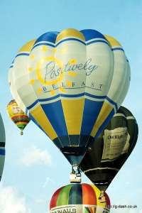 G-BUEV hot air balloon. Photograph by Balloon Spotters Archive