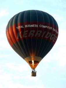 G-BUFX hot air balloon. Photograph by Balloon Spotters Archive